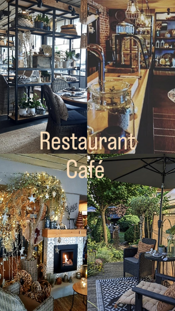 Inneneinrichtung von Restaurant und Café