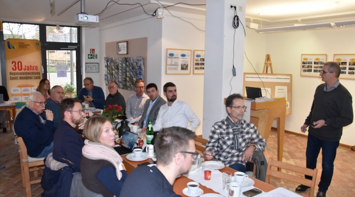 Der Vorstand bei der 78. Vorstandssitzung