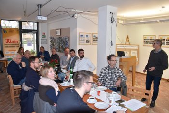 Der Vorstand bei der 78. Vorstandssitzung