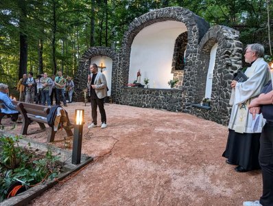Mariengrotte im Theleyer Hortwald